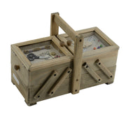 Banco de trabajo de palisandro 2 cajones cm33x16h22