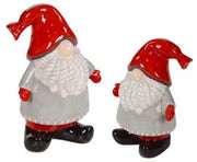 Gran gnomo de cerámica sy-0001 cm. 17 x 12,5 horas 24,5