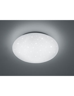 Plafón Led Moderno Lukida Efecto Blanco Sparkling Stars Trio Lighting
