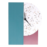 Reloj madera multicolor 19,5x5x25 cm