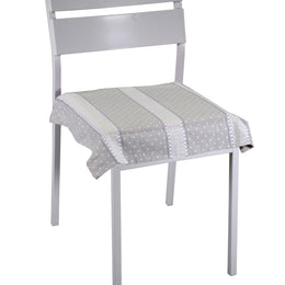 Cojín venecia romántico beige cuadrado cm40x40h4