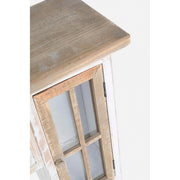 Marco de chimenea Decor Omar 4 puertas 120x23x100h cm