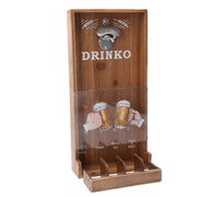 Abrebotellas madera natural rectangular cm19x39,5h7,5