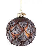 Lámpara colgante de bronce Winslows Vt Sfera 12x D80