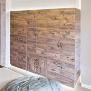 Armario de 6 puertas y 2 cajones en roble L 200 x P 40 x A 180 cm