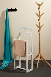 Perchero delgado de madera Daiki 169 cm