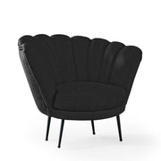 Butaca Orel shell en nubuck gris