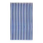 Toldo para balcón rayas azules y blancas 140 x 300 cm