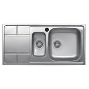 Fregadero SAXT332 100x50 cm 2 senos restantes