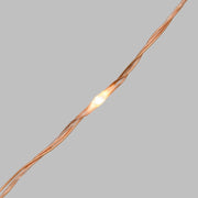 Cadena MicroLED PL 500 Bobina 25m blanco cálido con cable cobre