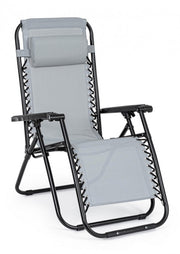 Tumbona Martin gris claro para exterior