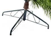 Árbol grivola verde cmø135h240 con 135 ramas con base de metal