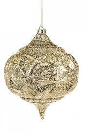 Pendaglio Brushed Goccia Oro 4x