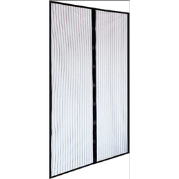 Mosquitera de Poliéster con Imanes cm 120x240 para puerta IRS Negra