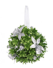 Decoración Esférica Bethany Plata D150