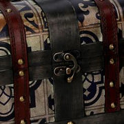 Caja madera negra rectangular 1-2 cm29x19h19