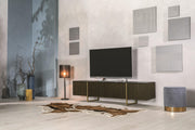 Mueble TV negro-ébano 400 cm x 1800 cm Alt. 450 cm