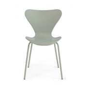 Silla de comedor de polipropileno verde TESSA 50x49,5x h82 cm