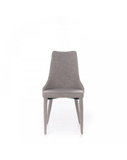 2x STS silla de tela Myriam gris