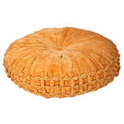 Cojín de terciopelo naranja cm ø40h12