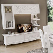 Móvil porta TV blanco L187 x P49 x H190 cm