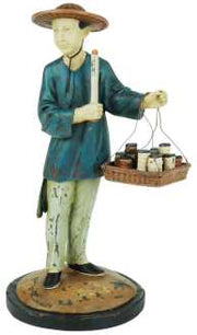 Estatua resina pergamino cy-0533 ø cm. 12 x 14 h 25