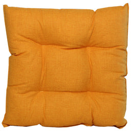 Funda para silla ribeteada con fibra amarilla