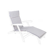 Cojín tumbona piscina poly con funda desenfundable Tortora