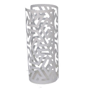 Arrows portavasos redondo de metal blanco cm ø8h20