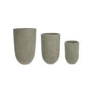 Set 3 tarros altos para pinceles de salvia