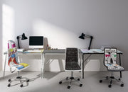 Escritorio Young Cartoon tapa cristal 113x58 cm