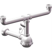 Botella Pp Sifon 2 Tanques + 1 Blanco Conexion Mm 40 1