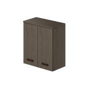 Mueble lavadero alto de 2 puertas con estante color Mud Al.77x71x38cm