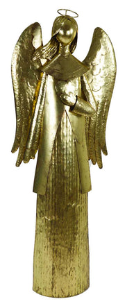 Maxi ángel dorado con corazón nai-2229 cm. 68 x 27 horas 188