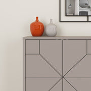 Aparador Dune 2 puertas color paloma 123 cm