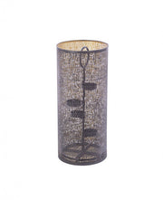 Vela de té 4P Icelyn Negro-Oro