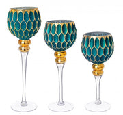 Set de 2 Velas Rachel Calice Verd, 1P