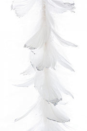 Ghirlanda de Plumas Blancas 6x H150