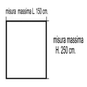 AQUI ESTA LA GOTA 150X250 MARFIL