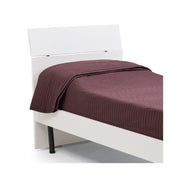 Cama doble para dormitorio en fresno blanco cm 200x171xH 98