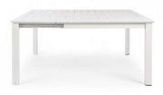 Mesa de jardín extensible Konnor blanco