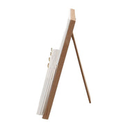 Calendario de madera blanco rectangular cm25x18x2,5