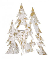 2x P. Candela 2P Hope Albero Metal Oro