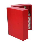 Calendario madera led rojo cm36x6h24