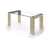 Mesa fija 200 x 90 - Transparente - Millerighe