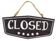 Targa abierta/cerrada ea-6435 cm. 35,5 x 1,5 h 17