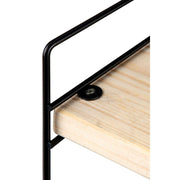 Estantería hobby 3 estantes 40x13x40 negro ASZ1571