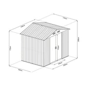 Jardín Casetta L236xD174xH206 cm