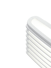 Aplique 10W Led 4000K rejilla linea café