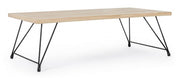 Mesa de centro industrial de estilo vintage DISTRICT 120x60x h36 cm